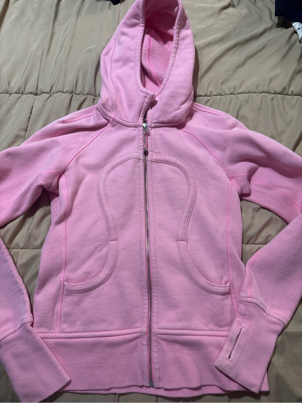Women’s Lululemon Pink Zip-Up Hoodie Jacket